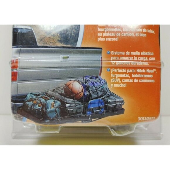 Masterbuilt 12 Durable Hooks Elastic Web Tie Down System For Hitch Haul Vans - Picture 2 of 4